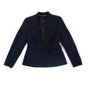 BANANA REPUBLIC navy blue Tuxedo Blazer jacket size 2P